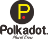 logo polkadot mural crew